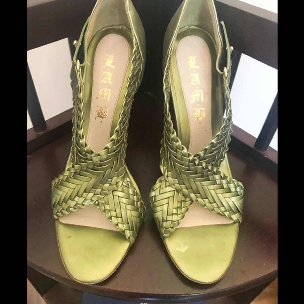 LAMB by Gwen Stefani braided sandals